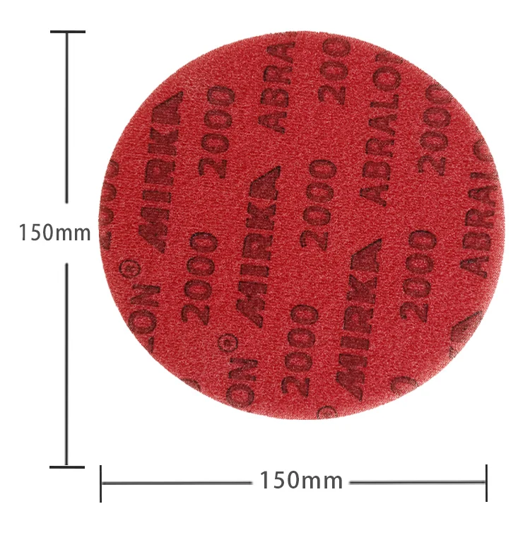 6 inch Wet or Dry Sanding Discs Polishing Pads Mirka Abralon 150mm 