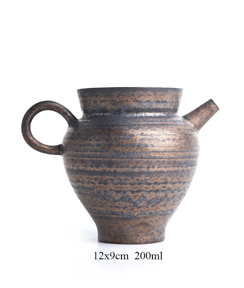 LUWU ceramic tea pitchers chahai tea infusers chinese kung fu tea accessories 200ml