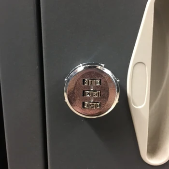 

Combination cabinet lock black / silver zinc alloy password lock safe home automatic cam lock for mailbox door, document cabinet