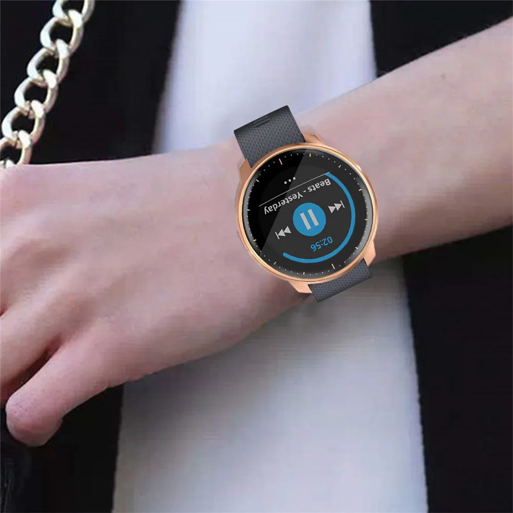 Мягкий ТПУ чехол для Garmin Vivoactive 3, Музыкальный Чехол, защитная оболочка для Vivoactive3, музыкальный бампер, тонкие аксессуары