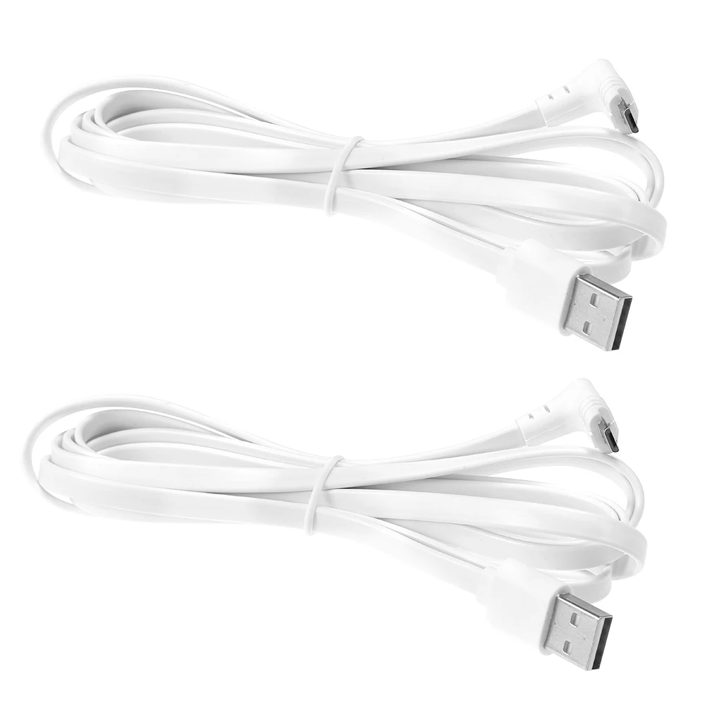 2M/6M/9M Charging Power Cable Fits for Arlo Pro/Arlo Pro 2/Arlo GO/Arlo Light Weatherproof Cable Aluminium Alloy Micro USB Cable 6