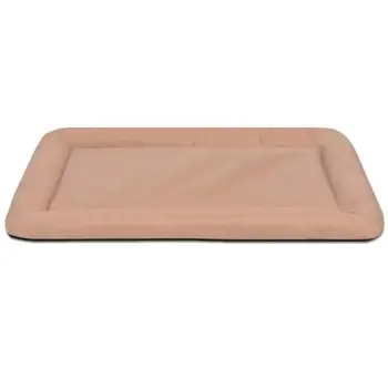 

Beige Dog Mattress Portable Fabric coated in PU Oxford Water Repellent Durable Indoor Or Outdoor Use Household for Small Pets