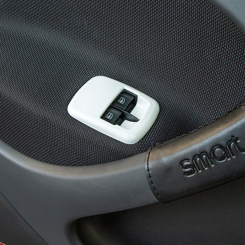 Кнопка переключателя окна автомобиля декоративная панель для Mercedes Smart 453 fortwo forfour