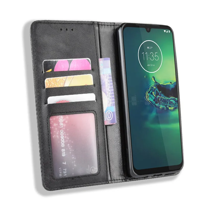 Чехол-книжка для Motorola Moto G8 Plus, чехол-кошелек с подставкой для карт, Магнитный чехол для Motorola Moto G8 Play, чехол для телефона s