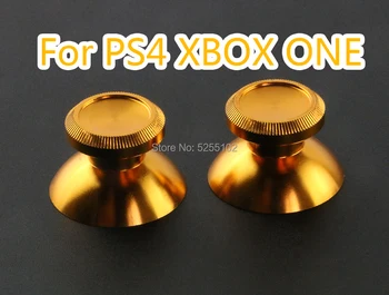 

30pcs Universal 3D Thumbstick Cap Aluminum Alloy Metallic Metal Analogue Analog Joystick Stick Module For PS4 XboxOne Controller