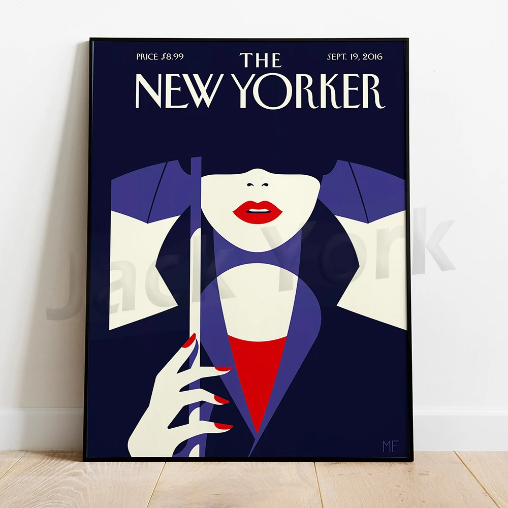 Wall Decor Vintage Art Magazine Cover Aesthetic Room Decor The New