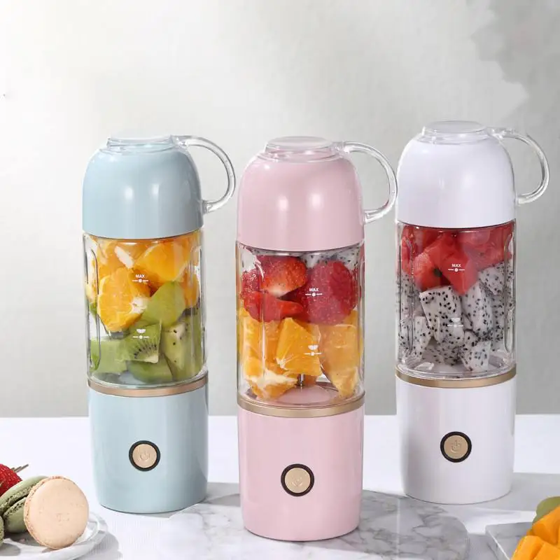 

New Arrived 400ml Automatic Fruit Juicer Intelligent Digital Display UV Disinfection Lamp USB DIY Electric Juicing Extractor Cup