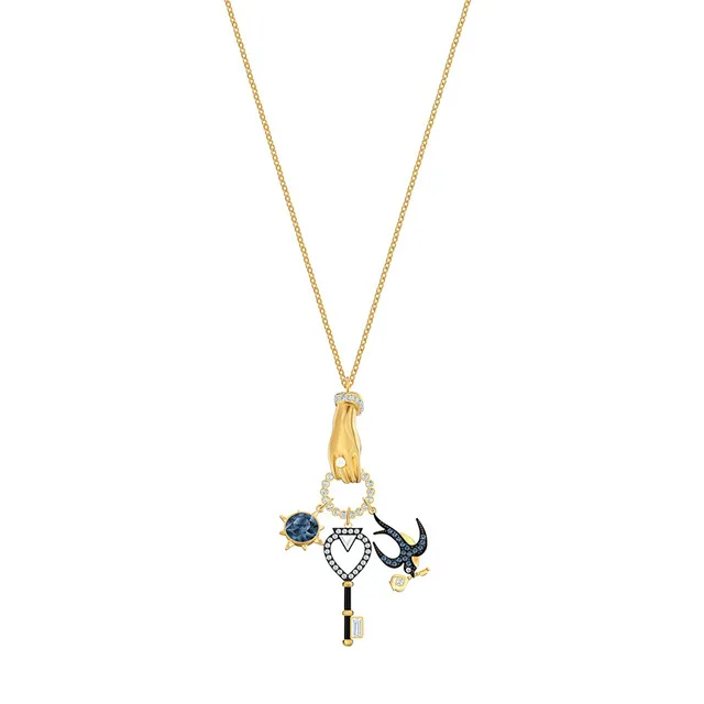 SWA Nova Moda Sorte Tarot Mistério mau Do Mundo. Engolir. Selo. Урсо Полар-флиса Padrão Romântico кристалла do Sexo Feminino пре - Цвет камня: Красный