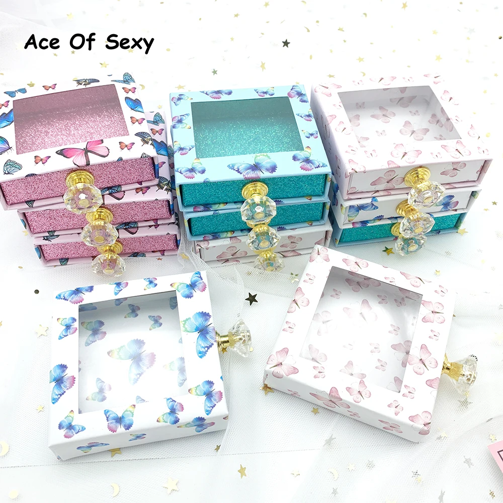 Чехол для ресниц Aceofsexy объемные норковые ресницы с логотипом под заказ | Красота и