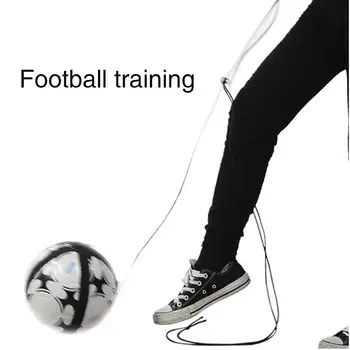 

Strong Polyester Fiber Black Playground Outdoors Football Belt Football Assistance Tape Motion Ball Practice Belt Tool Contact