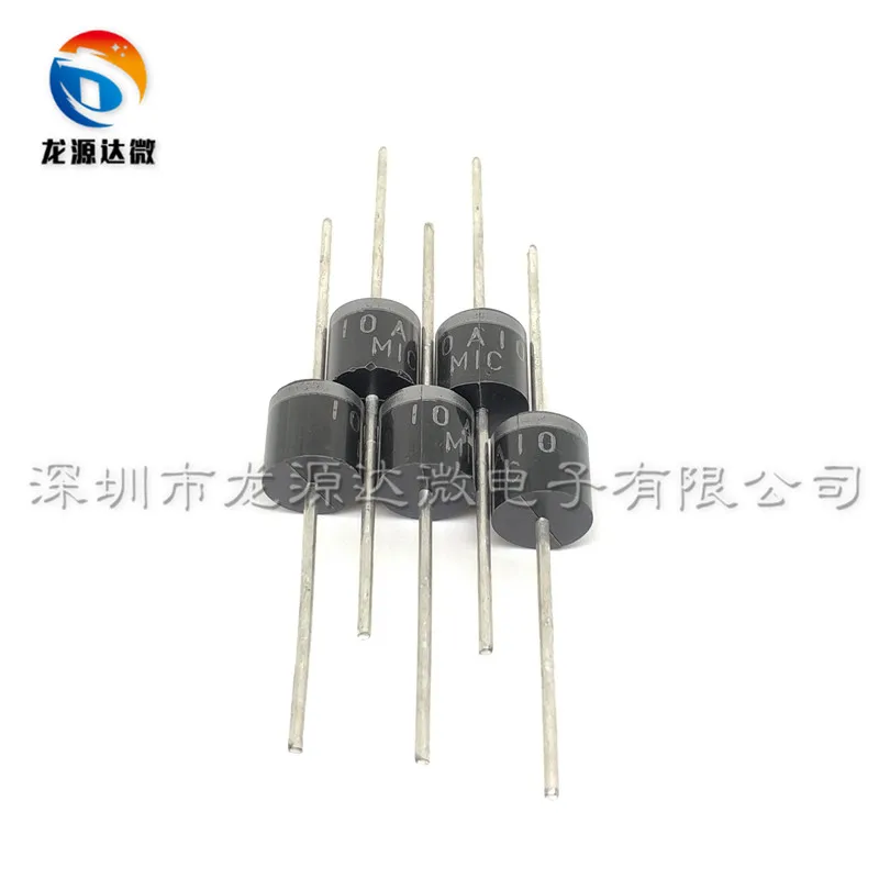 100PCS10A10 10 а/1000 в Высокое напряжение силовой выпрямительный диод большой чип MIC