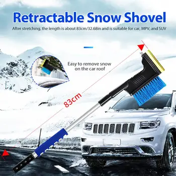 

Multifunctional Car Snow Shovel Snow Ice Scraper Ice Sweeping Tool Windshield Snow Scraper Winter Tool