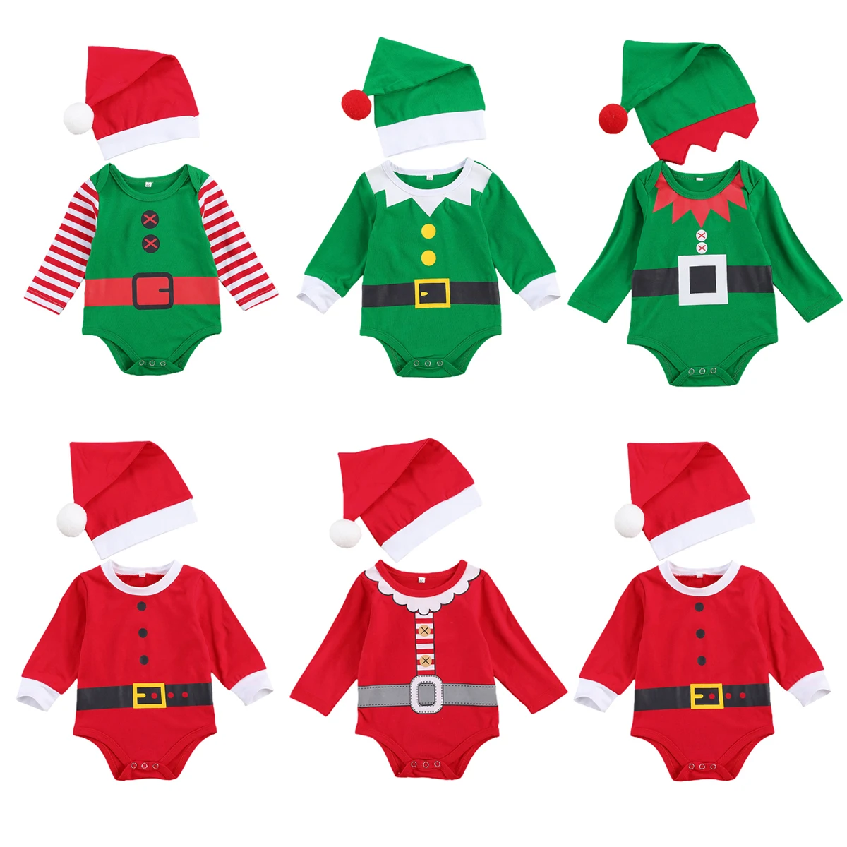 Christmas Outfit Baby Bodysuit Baby Bodysuit Winter Christmas