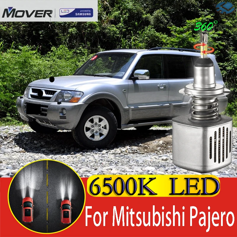 Автомобильный головной светильник светодиодный SAMSUNG для Mitsubishi Pajero Montero 2004-2015