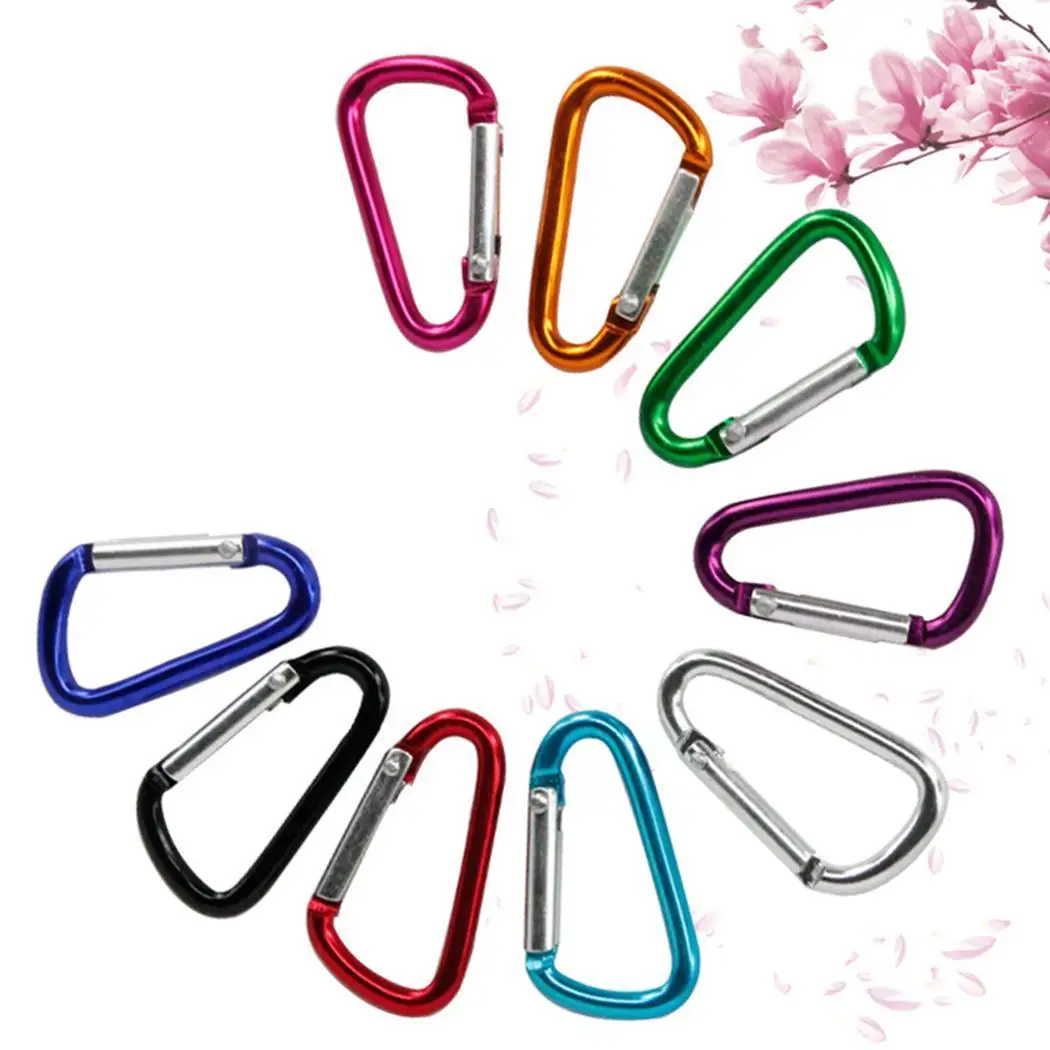 

Multi-function Carabiner Solar Power Bank Buckle 3.1g Kettle Buckle D-shaped