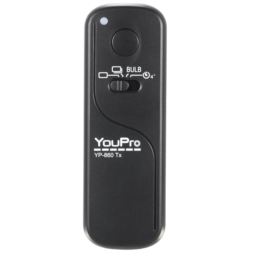 YouPro YP-860 DC2 2,4G беспроводной пульт дистанционного управления спуска затвора передатчик приемник 16 каналов для Nikon DSLR камеры