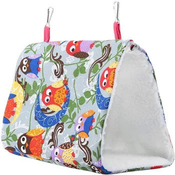 

Warm Soft Bird Hammock Pet Parrot Nest Hanging Bed Plush