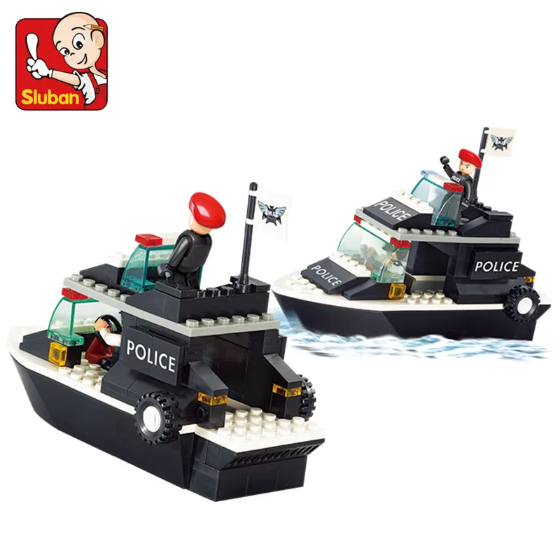

1700 98pcs SWAT/Police Constructor Model Kit Blocks Compatible LEGOing Bricks Toys for Boys Girls Children Modeling