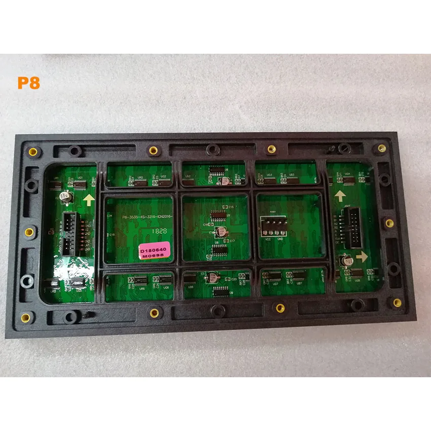 p8 outdoor led module 32*16 pixel 256*128mm matrix led sign full color display taxi panel ekran HUB75 P4 P5 P6 P10