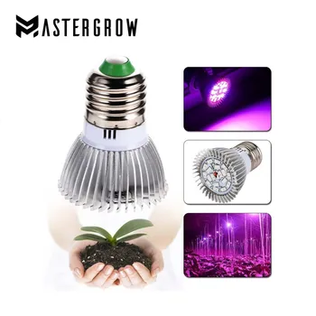 

3W Full Spectrum E27/E14 Led Grow Light Leds Red Blue UV IR Grow Lamp For Indoor Plants Hydroponics Flowers Vegetables