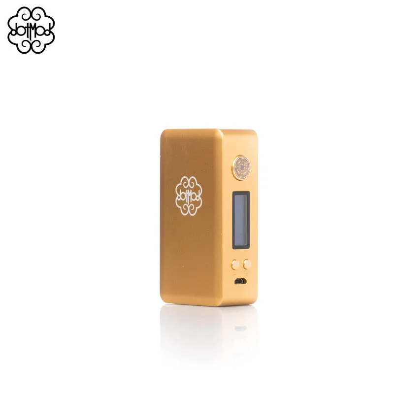 Dotmod dotBox 75 Вт бокс мод Регулируемый TC коробка устройство одной 18650 батареи ЖК-дисплей электронные сигареты мод Vape