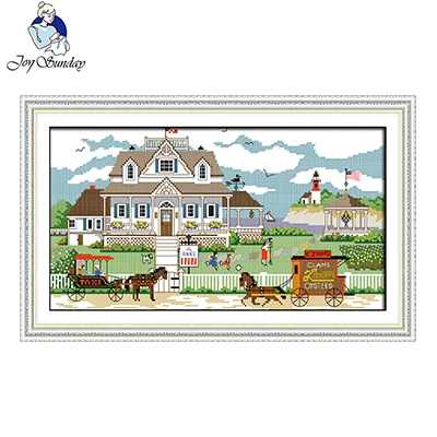 Happy garden DIY китайское рукоделие 11CT14CT Набор для вышивания крестиком с напечатанным рисунком DMC тканевые Наборы для вышивания на холсте - Цвет: F911