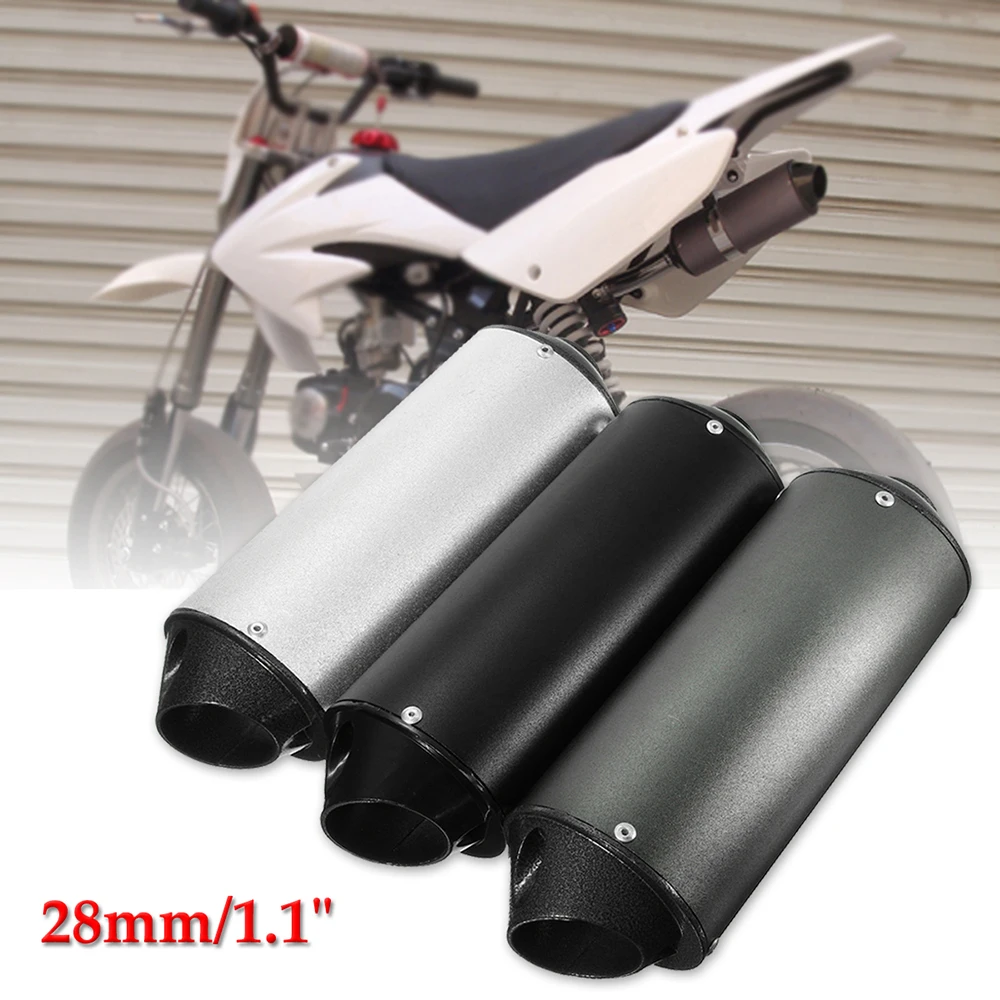 28 мм Универсальный зажим для выхлопной трубы мотоцикла для 50cc 110cc 125cc Quad Dirt Pit Bike ATV аксессуары для мотоциклов