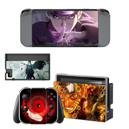 Аниме Наруто кожи наклейка для nintendo переключатель консоль и контроллер для NS Joy-con переключатель кожи виниловая наклейка - Цвет: YSNS0995