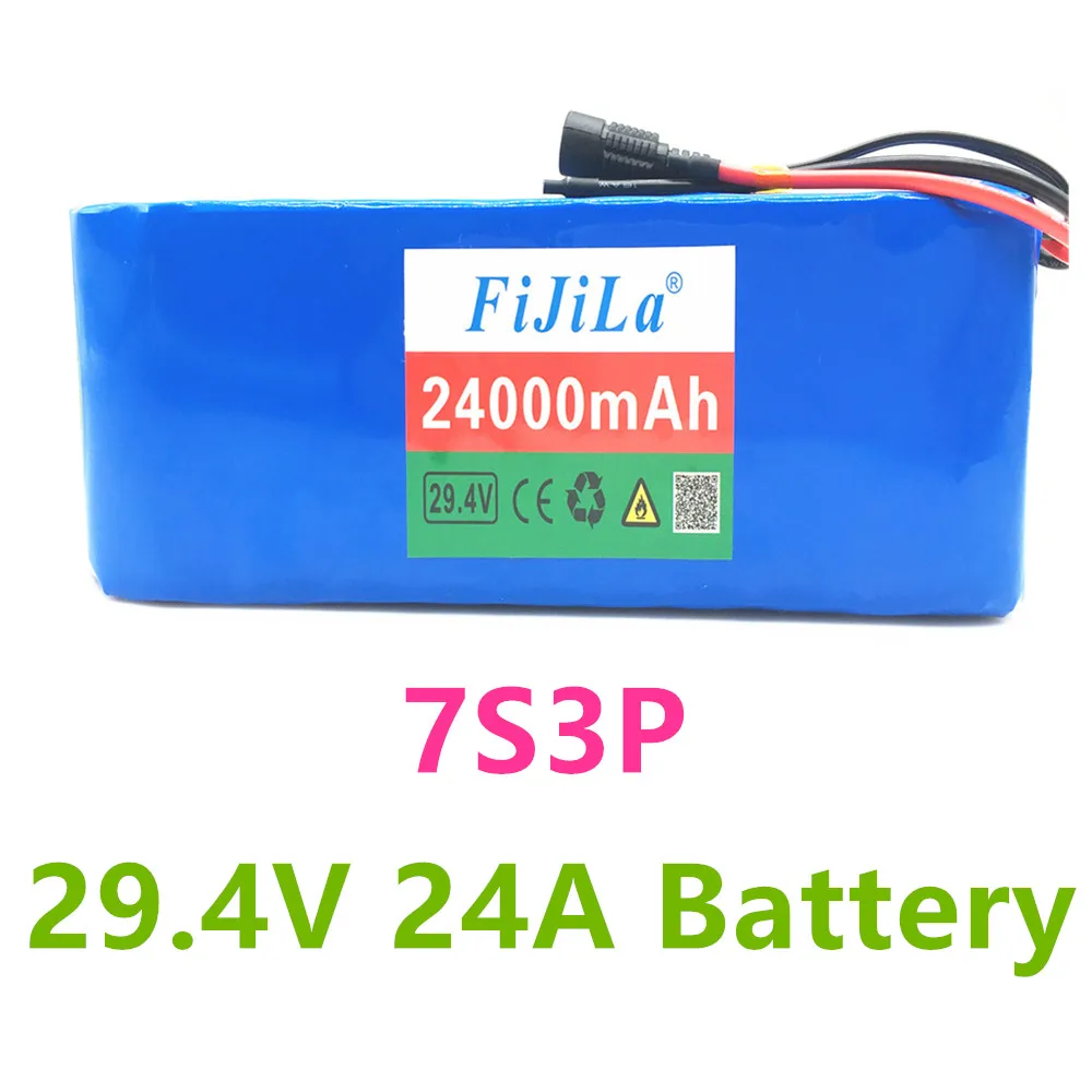 100% оригинальная модель 7s3p 29 4 в 24 Ач семейство с 20A BMS для электрического