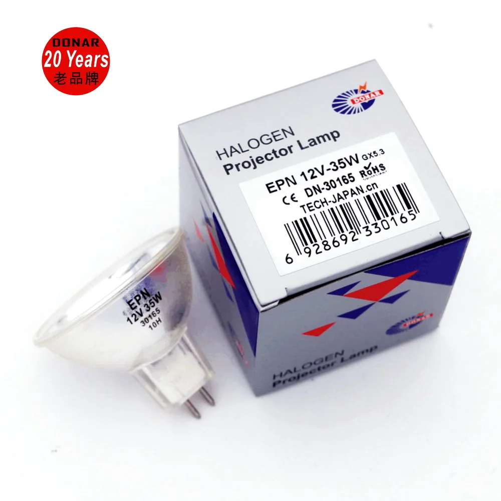 DN-30165 EPN 12 в 35 Вт галогенная лампа-чашка Weilun 04200-U осмотр освещения источник