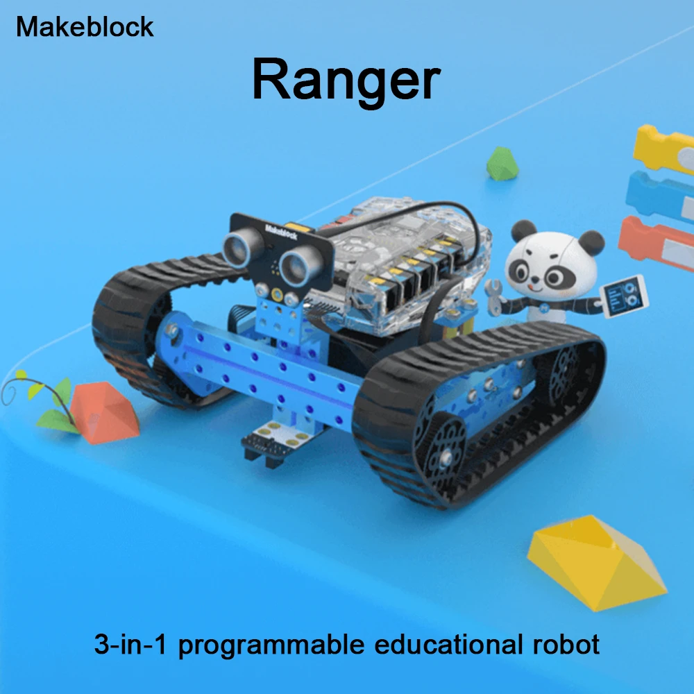 Новейшая модель Makeblock mBot Ranger-трансформер стволовых комплект Обучающий робот 90093 |