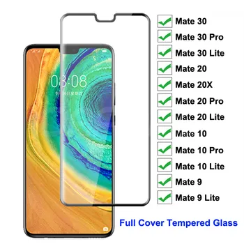 

200D Tempered Glass on the For Huawei Mate 30 20 10 Pro Screen Protector Mate 30 20 10 9 Lite 20X Safety Protective Glass Film
