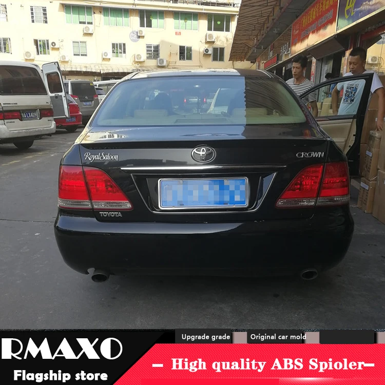 Спойлер для TOYOTA Crown 2005 2009 высококачественный задний спойлер из АБС пластика