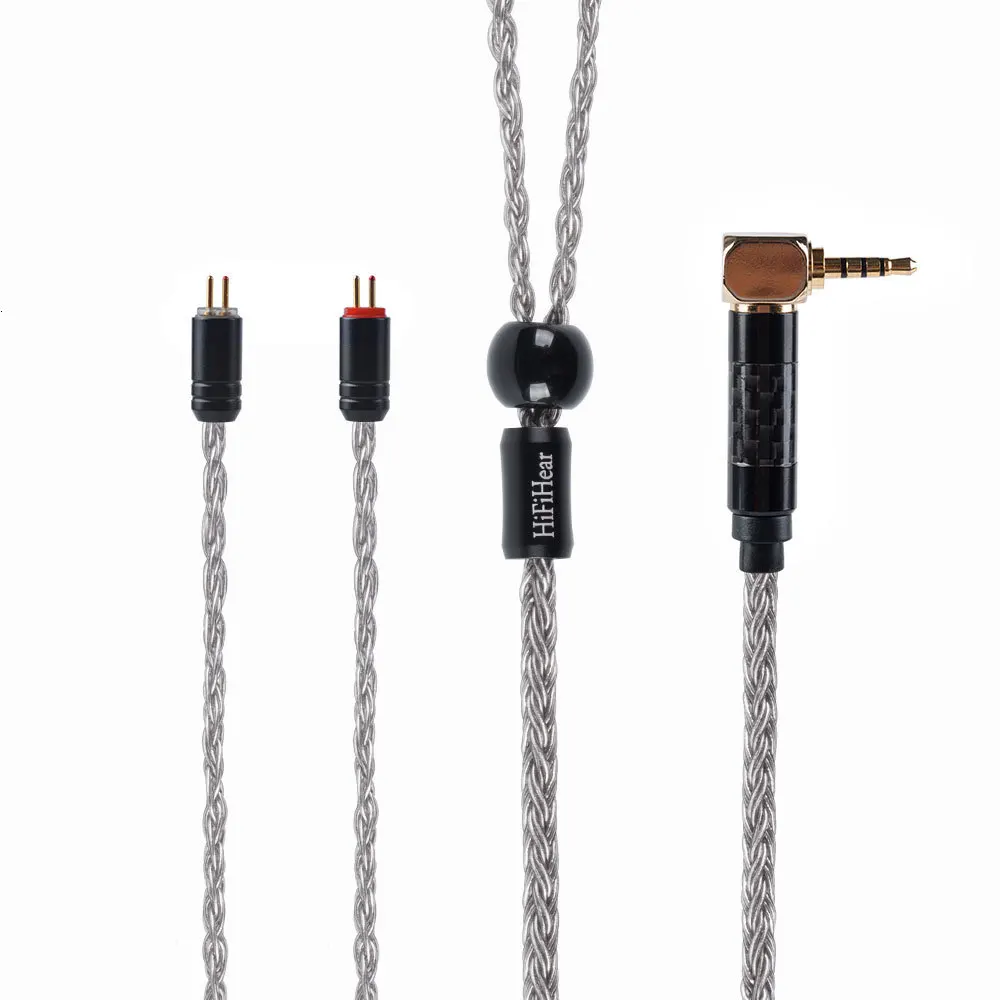 Горячее предложение! Распродажа! HiFiHear 16 Core посеребренный серебряный кабель MMCX/2Pin разъем 4,4/3,5/2,5 мм для V90 ZS10 PRO CCA C16 C12 QT5