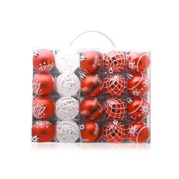 

20ct Luxury Christmas Tree Decoration Set, Various Christmas Ornaments Q6PE