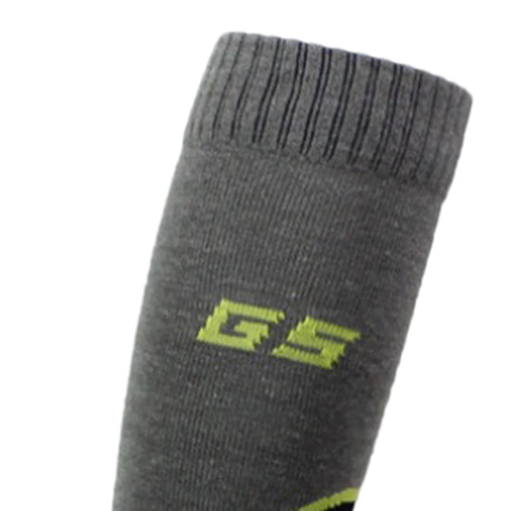 Adult Child Wool Blend Holding Winter Warm Ski Snow Stretchy Long Socks Winter Ski Socks