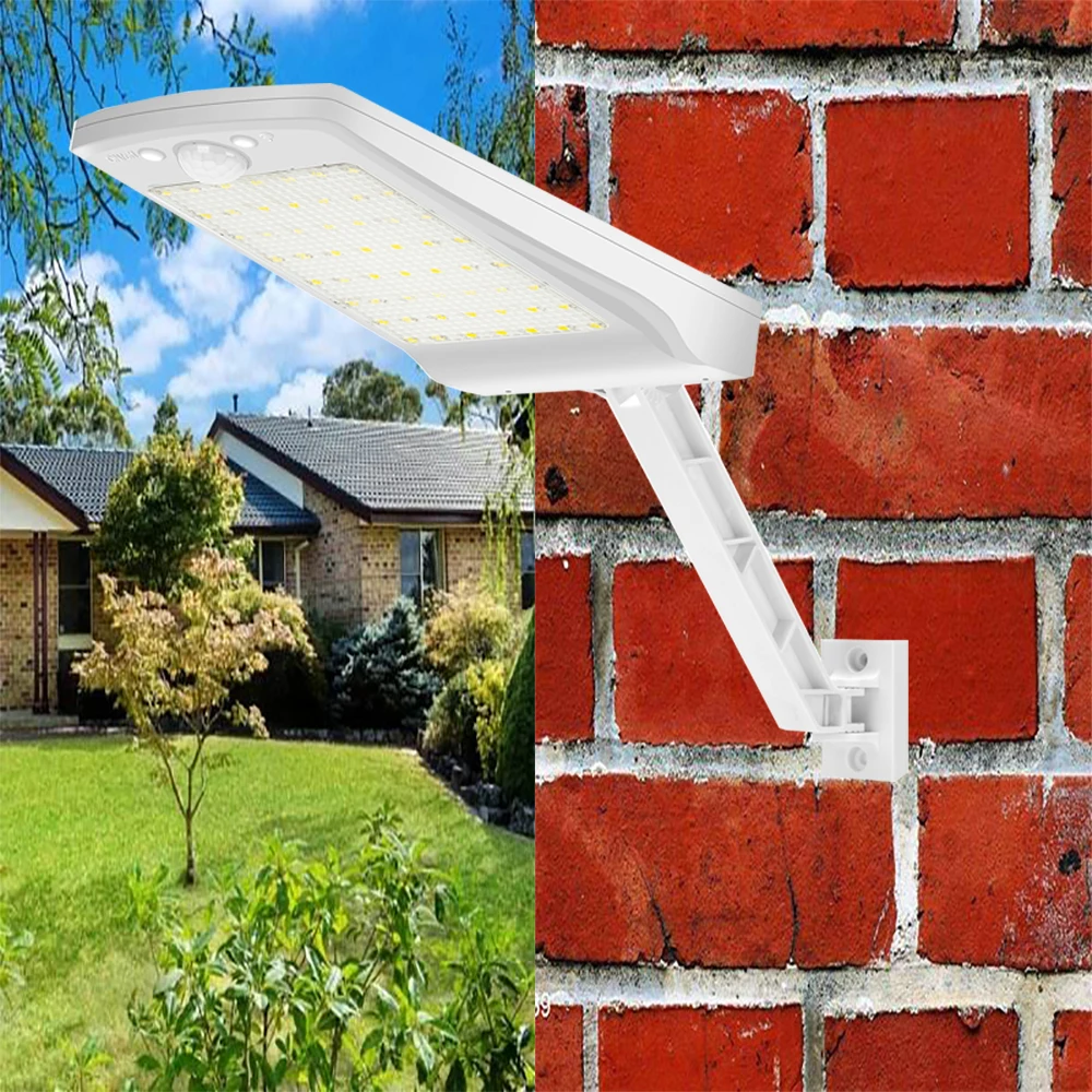 900LM 56 LED Solar Light Ip65 Waterproof Outdoor Powered Garden Lights Floodlight Lamp bulbs spot light remote spotlight floodl
