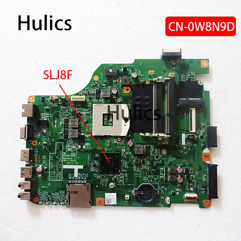 Hulics оригинальная материнская плата для ноутбука DELL Inspiron 3520 CN-0W8N9D 0W8N9D DV15 МЛК MB 11280-1