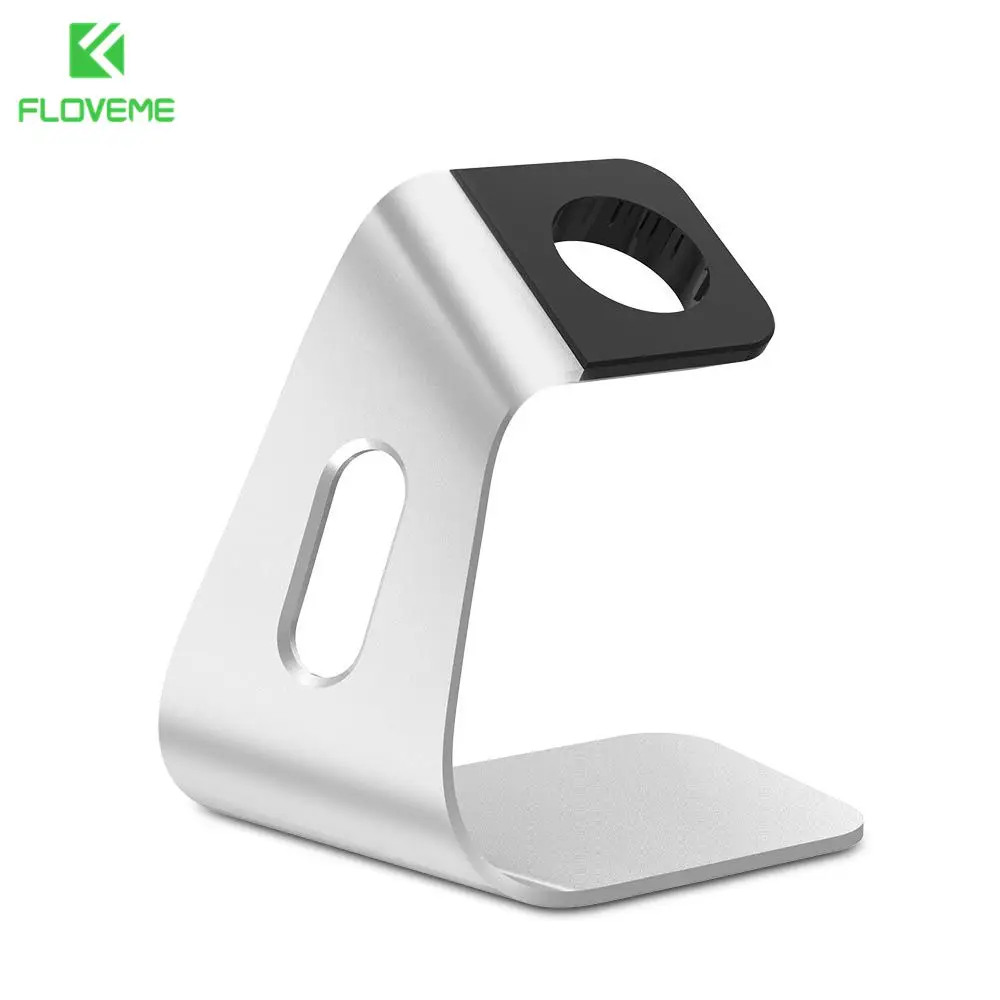  FLOVEME Metall Aluminium Ladegerät Stand Halter für Apple Uhr Halterung Ladestation Stehen für Appl