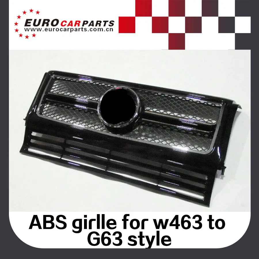 G класс w463 B стиль ABS передняя решетка подходит для G350 G400 G500 G55 G63 G65 вытяжка черный