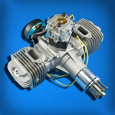 

DLE120 Model UAV Gasoline Engine Dual Cylinder Two Strokes with Generator System 80W 120CC Emission