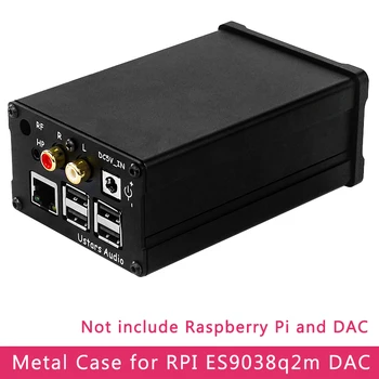 

Raspberry Pi Case for R38 ES9038 Q2M Digital Broadcasting Network Player DAC Shell for Raspberry Pi 3 Model B+/B