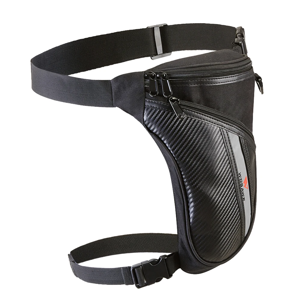 Multi Pockets Cycling Bag Running Sports Gym Waist Pouch Zipper Hip Purse
