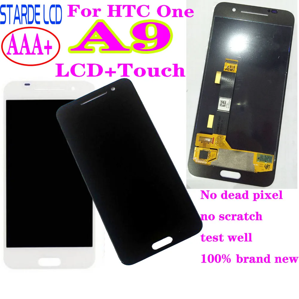 AAA+ Super AMOLED LCD Display For HTC One A9 A9W A9T A9D Screen Touch Digitizer Assembly | Мобильные телефоны и