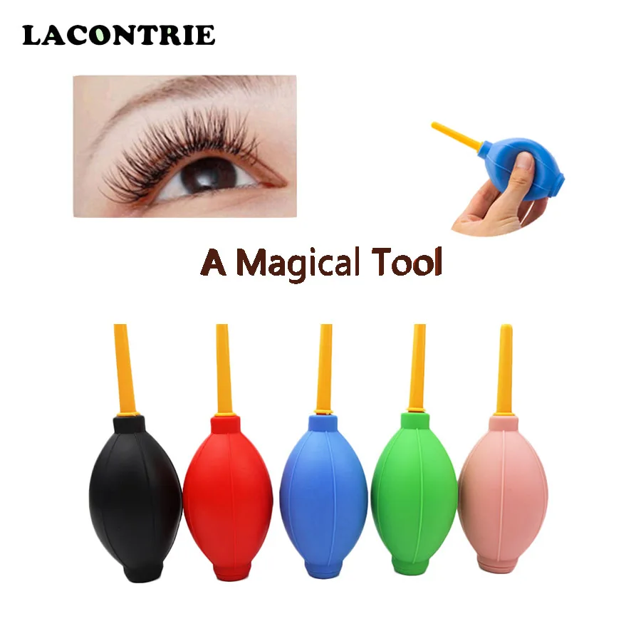 Сушилка для ресниц воздушный шар 1 шт. удлинение резиновый сухий шарик