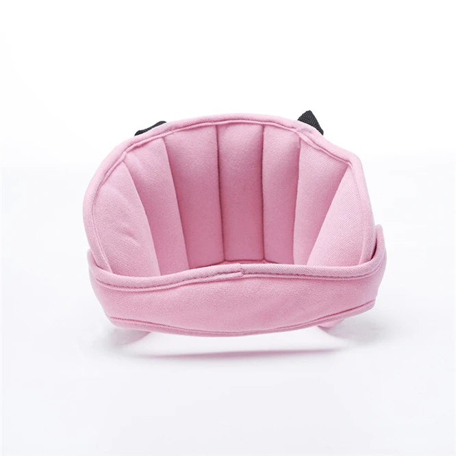 pink 10 шт., детская коляска с креплением для головы, для коляски, подушка для шеи, автомобильный ремень безопасности, ремень для сна, подголовник, подушка для шеи, подушка для путешествий - Цвет: pink