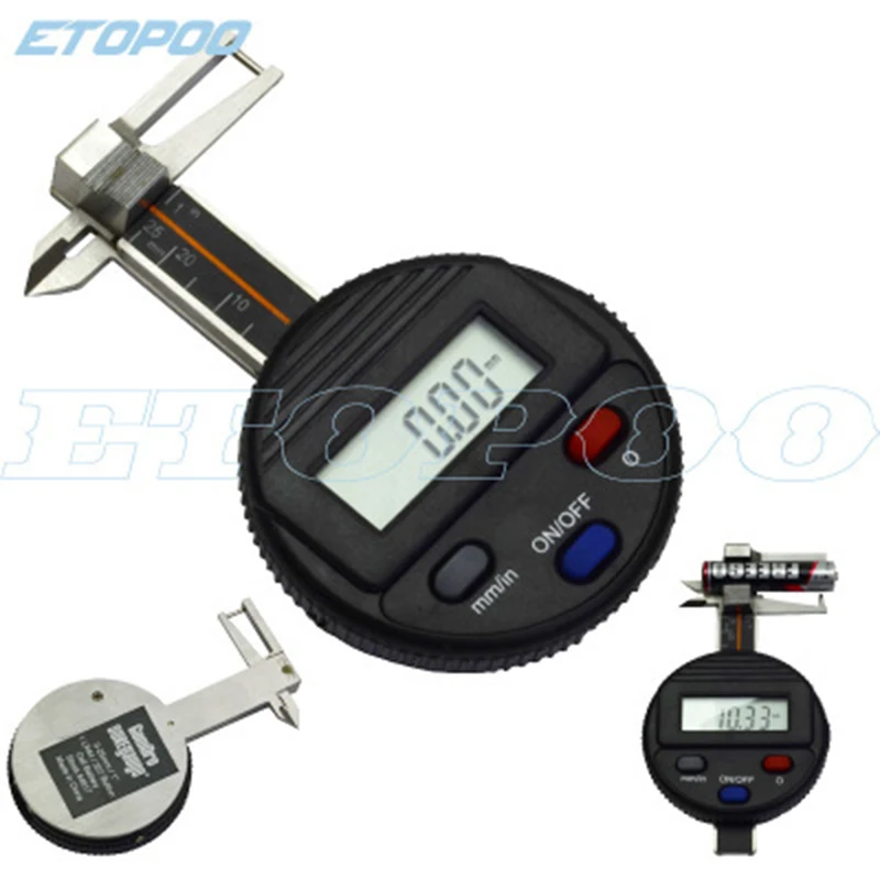 0 25mm 0.01mdigital jewel gauge gem gauge diamond thickness gauge