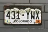 Vintage American Car Number Metal Plates USA License Poster Bar Pub Garage Cafe Home Metal Sign Plaque Sticker Decoration ► Photo 3/6
