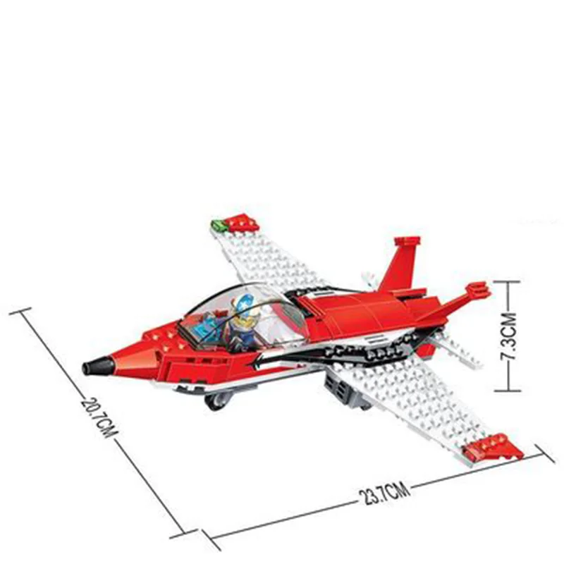 

Military fighter simulation aircraft model assembly Building-block Toys Compatible with Legoinglys DIY Christmas Gifts
