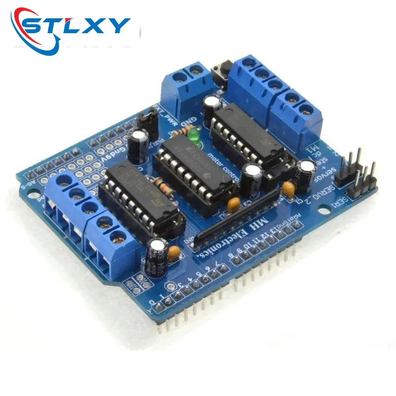 Stepper Motor Driver DC Motor Driver Motion Controller Board L293D Motor Drive Shield dual for arduino Duemilanove